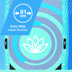 Bluefin fitness & yoga paddle board