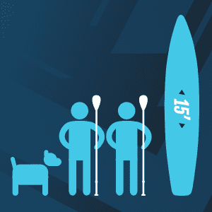 Bluefin pacchetto all-inclusive per il sup surfing