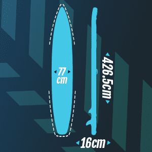 Bluefin touring stand up paddleboard kit