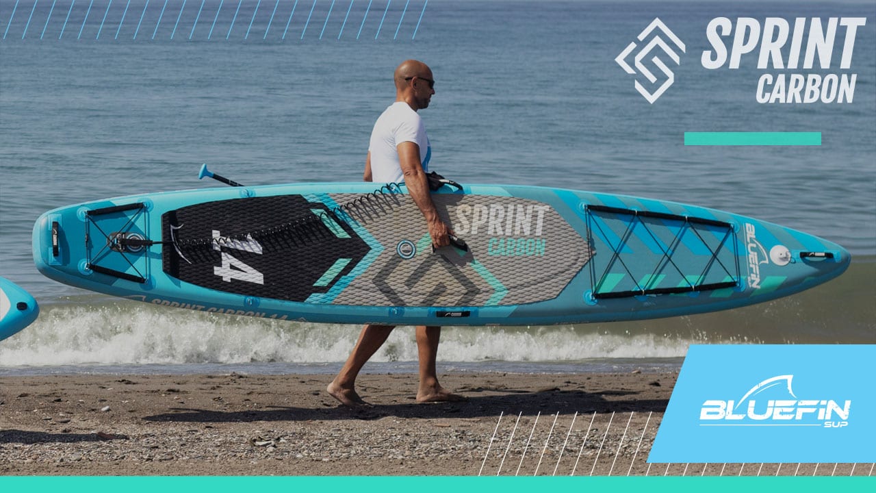 Bluefin touring stand up paddleboard kit