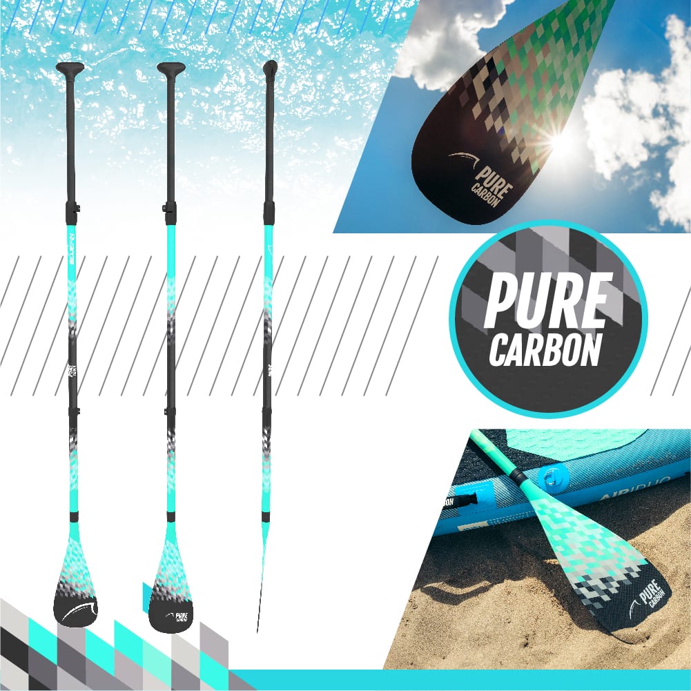 Bluefin sup pure carbon paddle