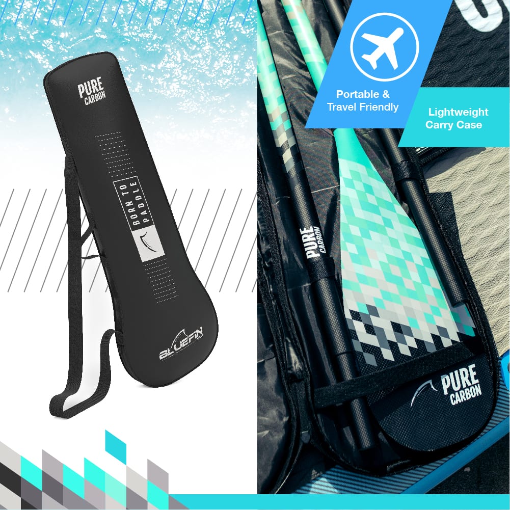 Bluefin sup pure carbon paddle