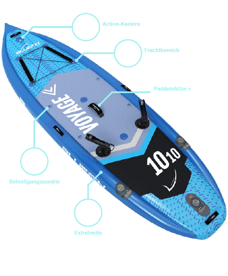 Bluefin sup 10′10" voyage