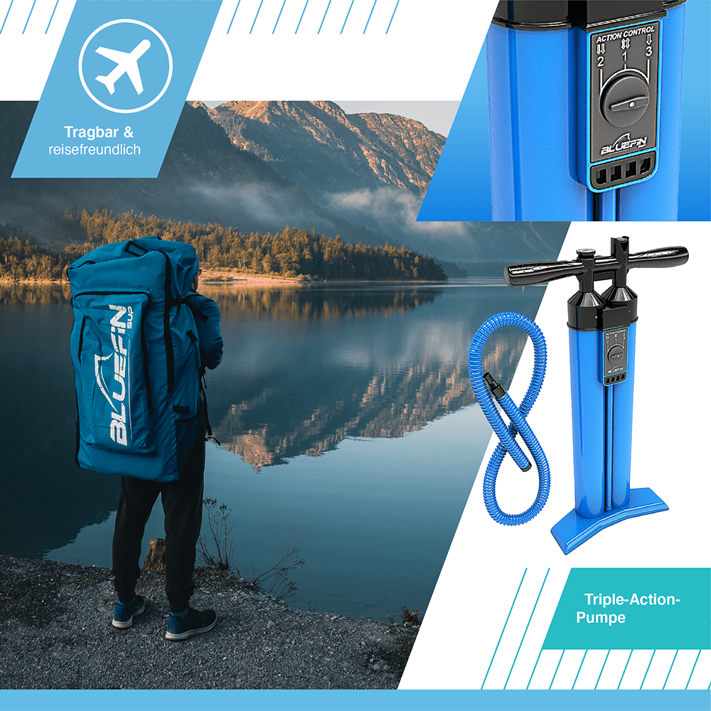 Bluefin sprint carbon aufblasbares