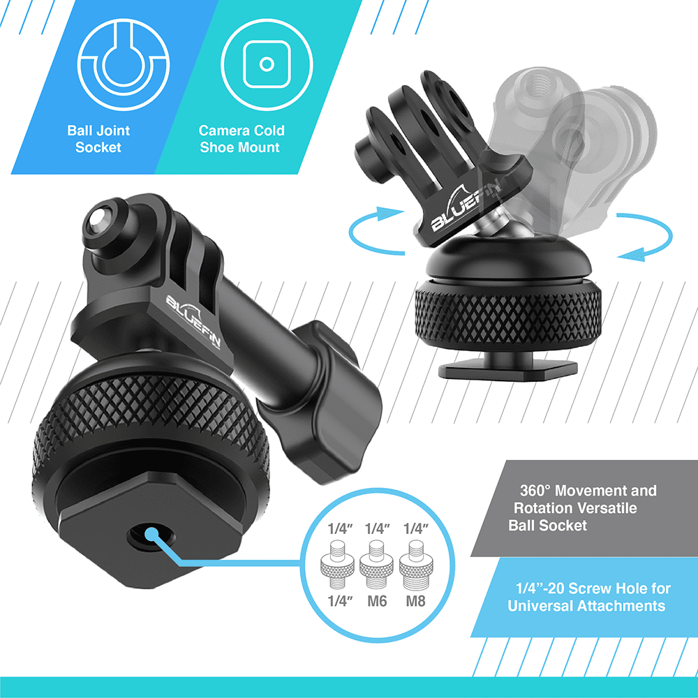 Bluefin universal camera mount