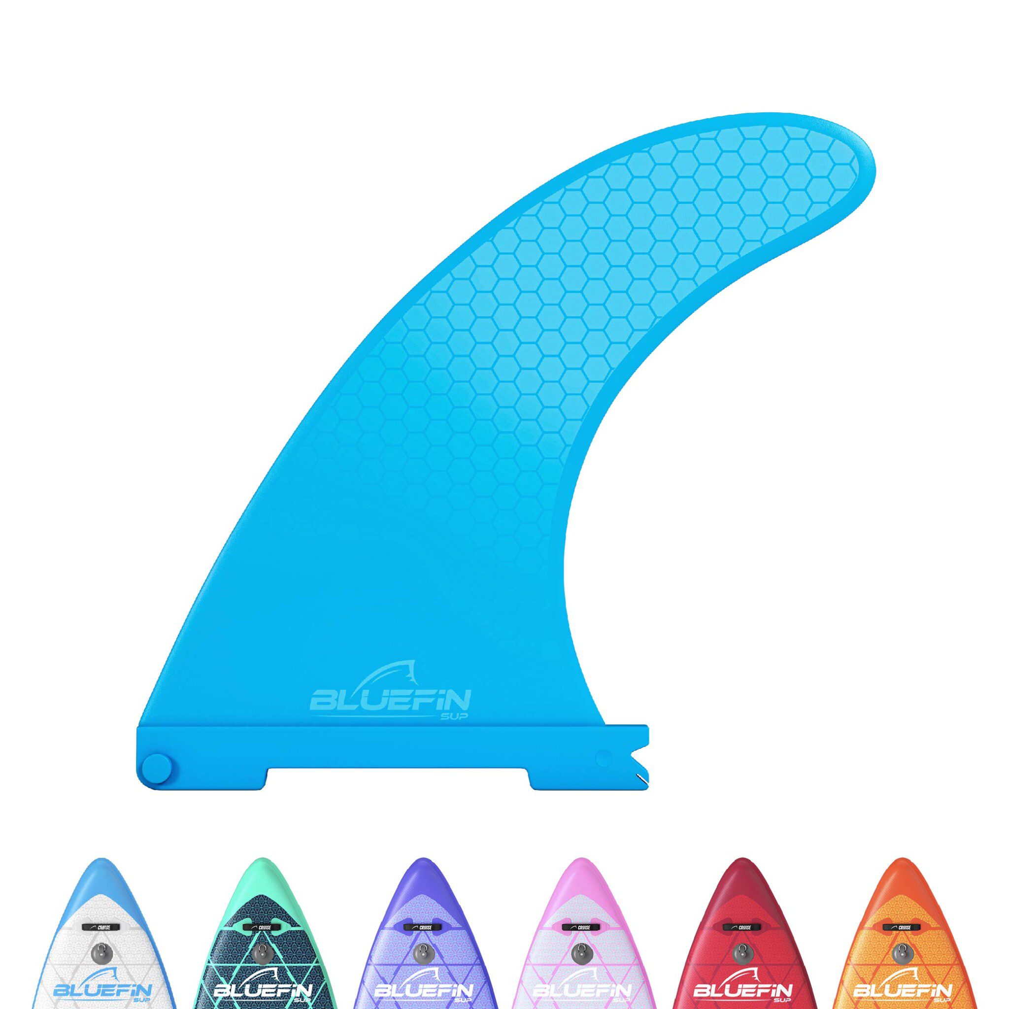 Bluefin large smart lock fin