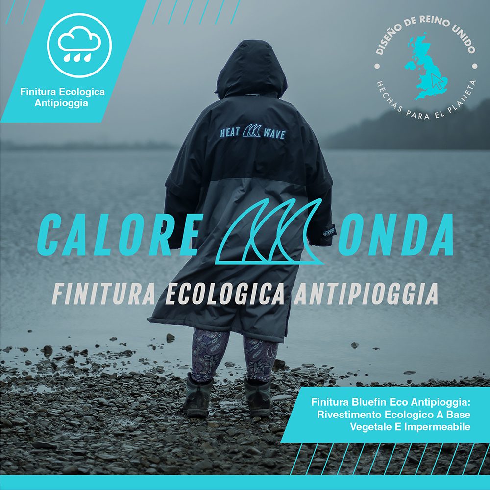 Bluefin impermeabile ecologico sostenibile