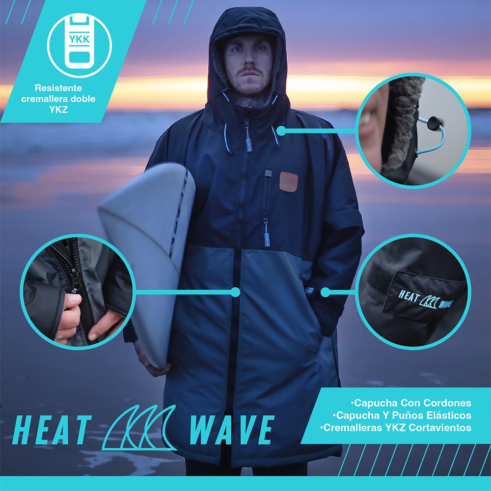Bluefin chaqueta impermeable ecológica sup