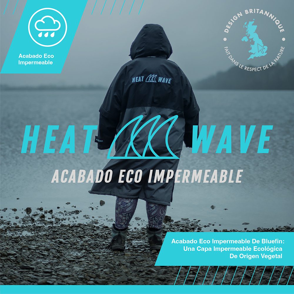 Bluefin chaqueta impermeable ecológica sup