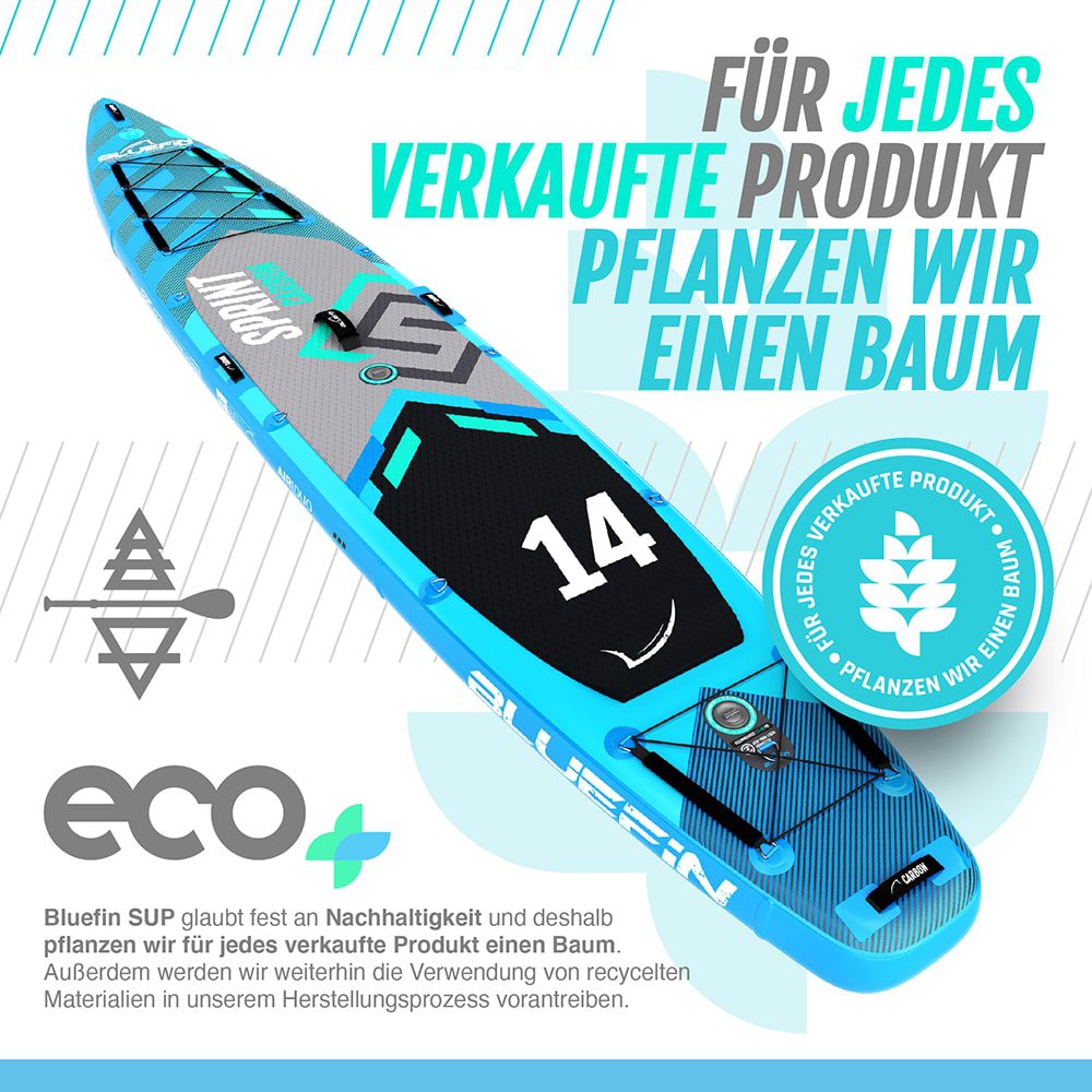 Bluefin sprint carbon aufblasbares