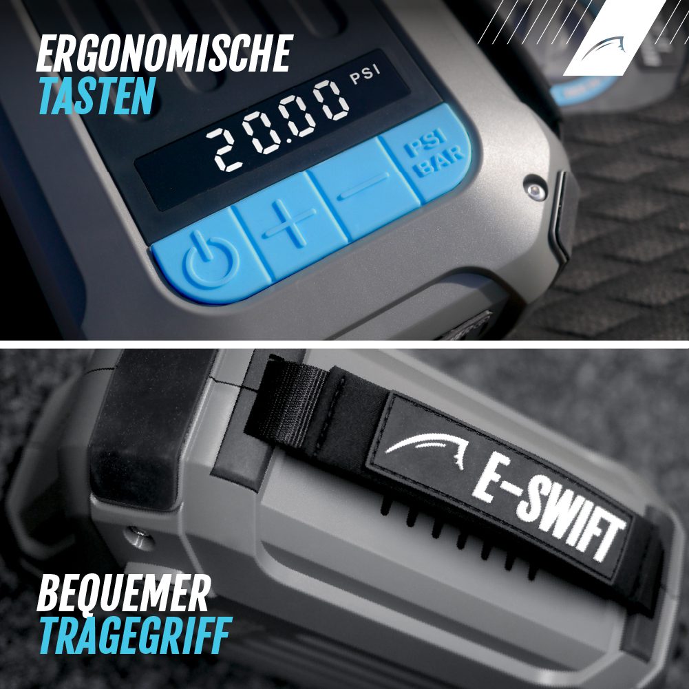 Bluefin e-swift elektrische pumpe