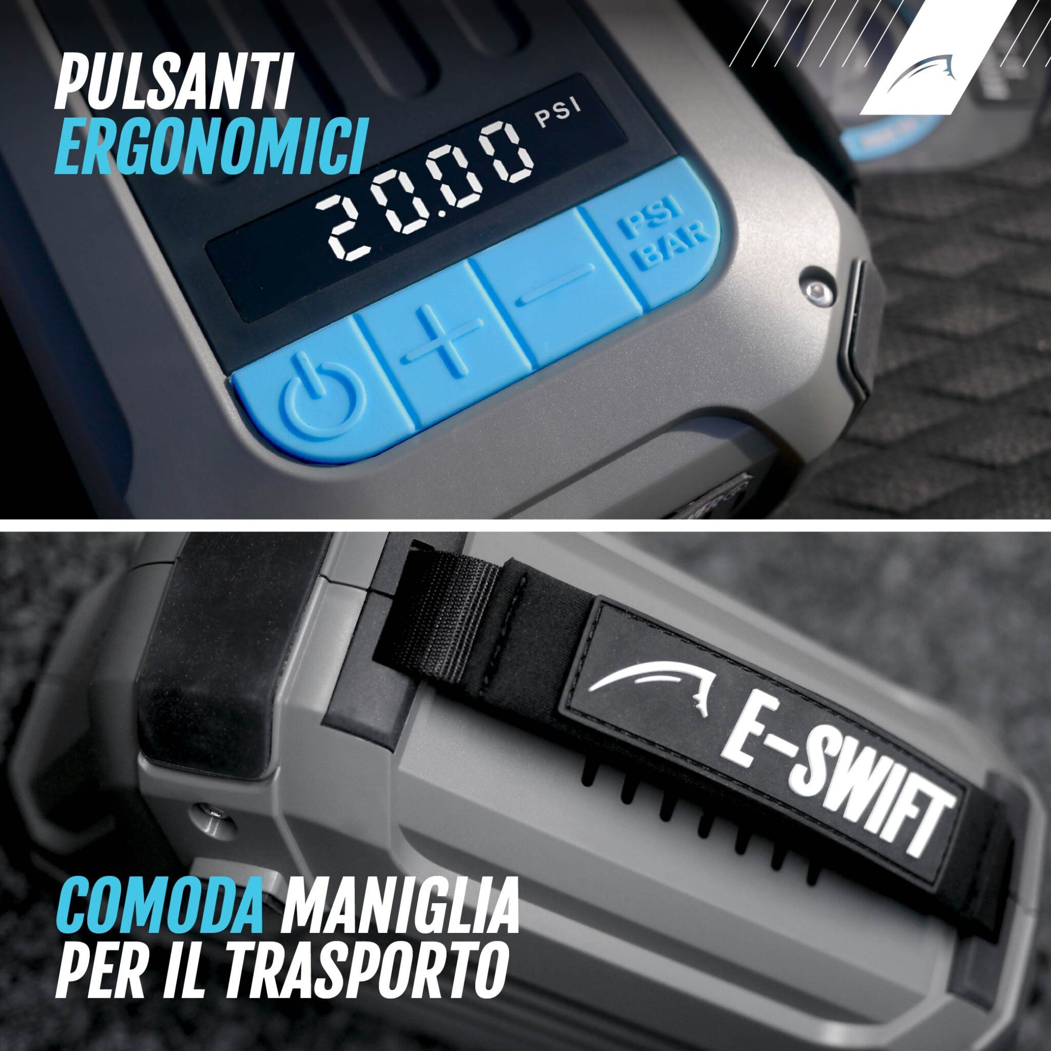 Bluefin pompa elettrica per sup
