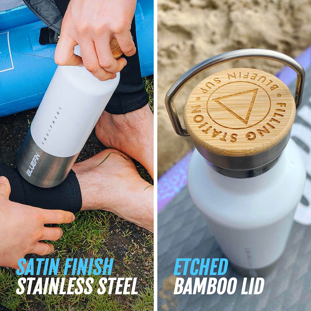 Bluefin hi-drate stainless steel water bottle 1 litre