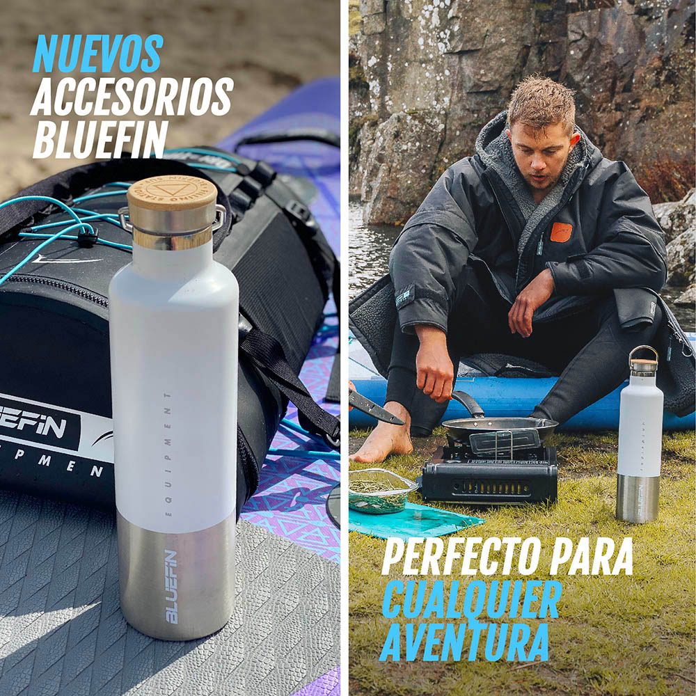 Bluefin botella de agua de acero inoxidable de 1 litro