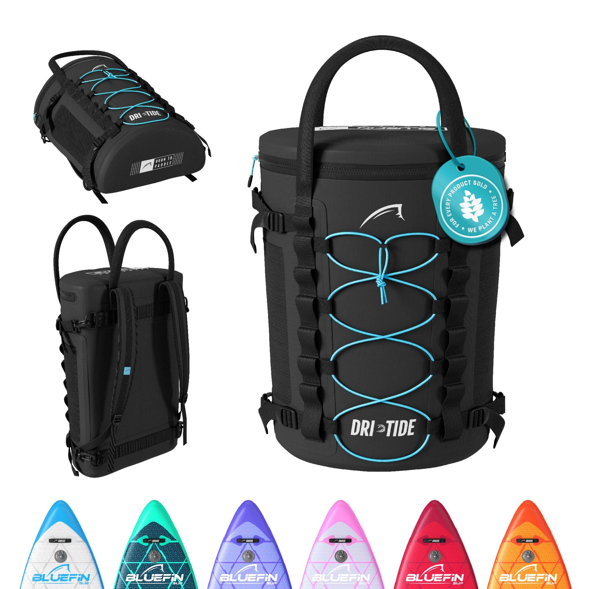 Bluefin waterproof paddle board sup deck bag