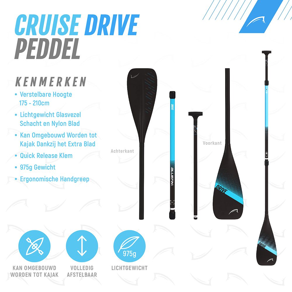 Bluefin verstelbaar sup peddel