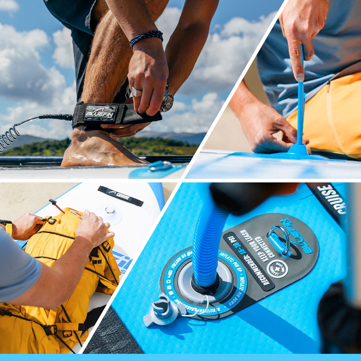 Bluefin pacchetto all-inclusive per il sup surfing