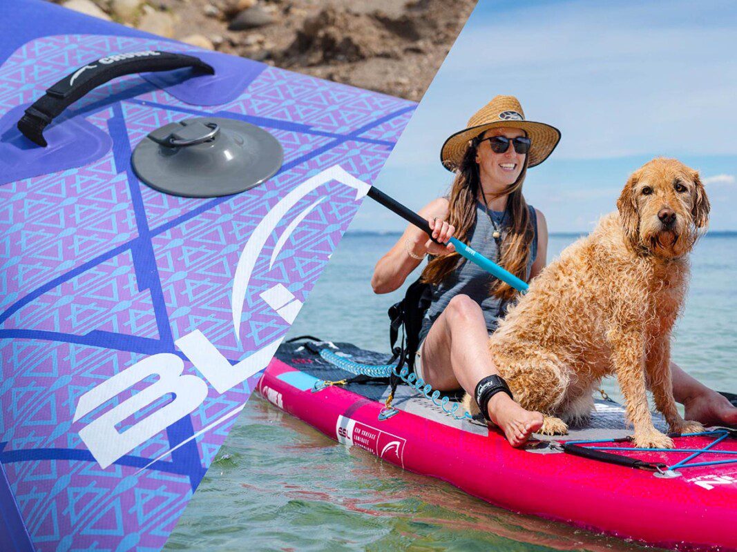 Bluefin unser aufpumpbares stand-up-paddleboard