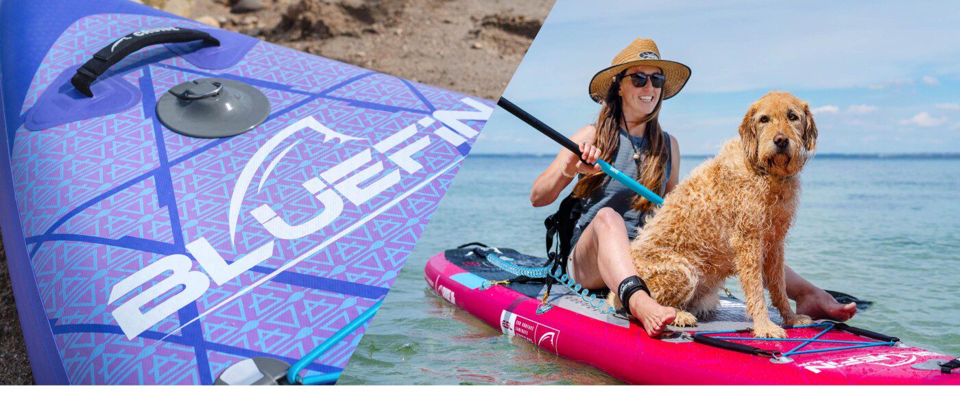 Bluefin unser aufpumpbares stand-up-paddleboard