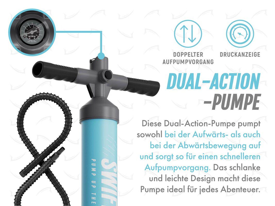 Bluefin unser aufpumpbares stand-up-paddleboard