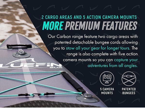 Bluefin sup cruise carbon paddleboard