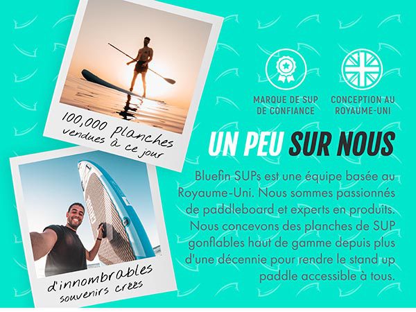Bluefin sup planche cruise carbon