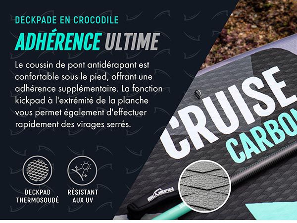 Bluefin sup planche cruise carbon