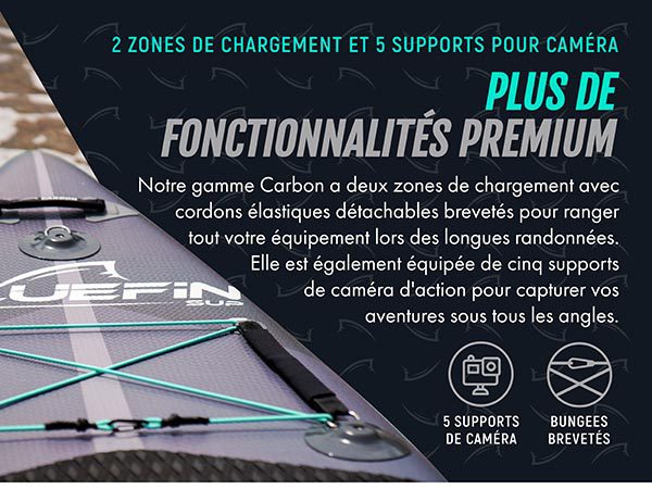 Bluefin sup planche cruise carbon