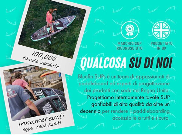 Bluefin paddle board gonfiabile per adulti