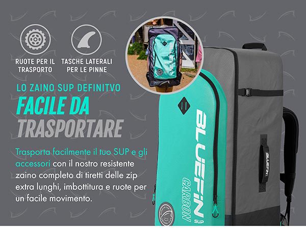 Bluefin paddle board gonfiabile per adulti