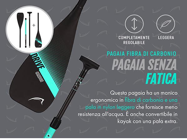 Bluefin paddle board gonfiabile per adulti