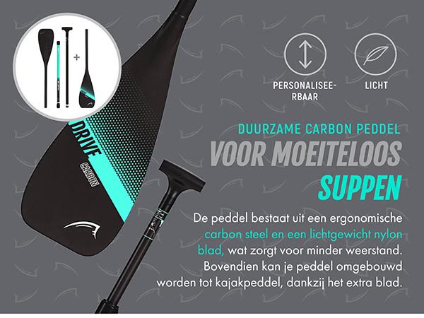 Bluefin carbon sup-pack